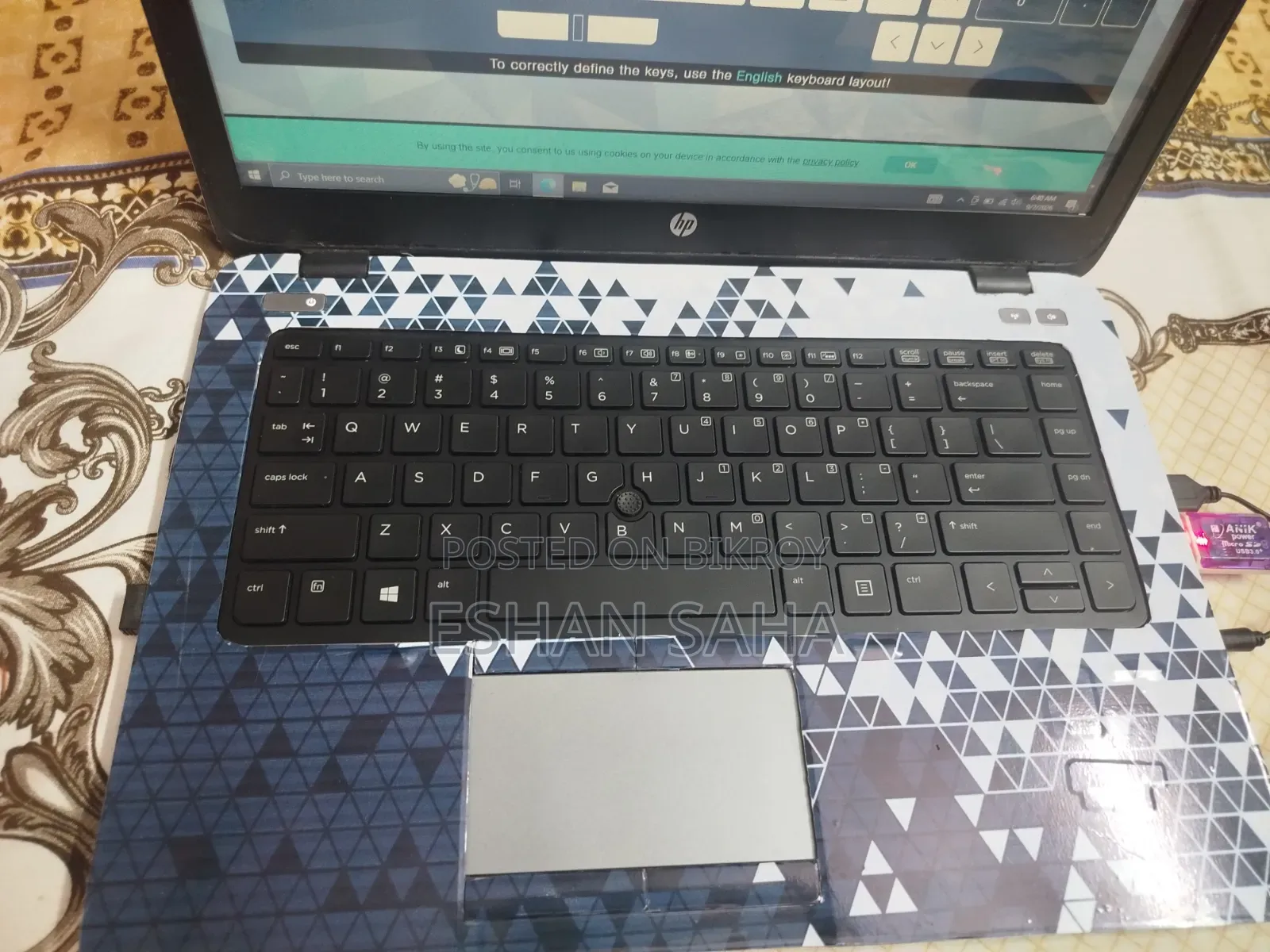 Laptop HP EliteBook 840 G3 8GB Intel Core I5 SSD 128GB