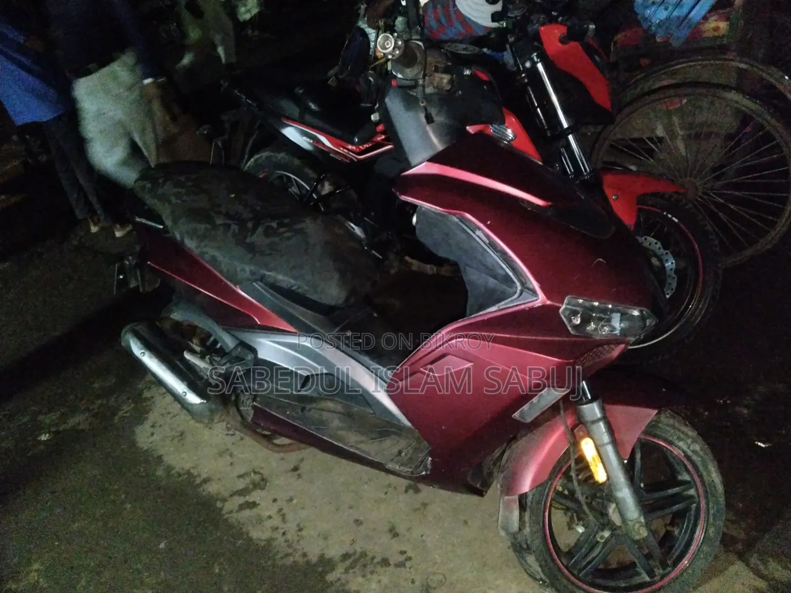 Italjet Dragster 125 ২০১৮ লাল