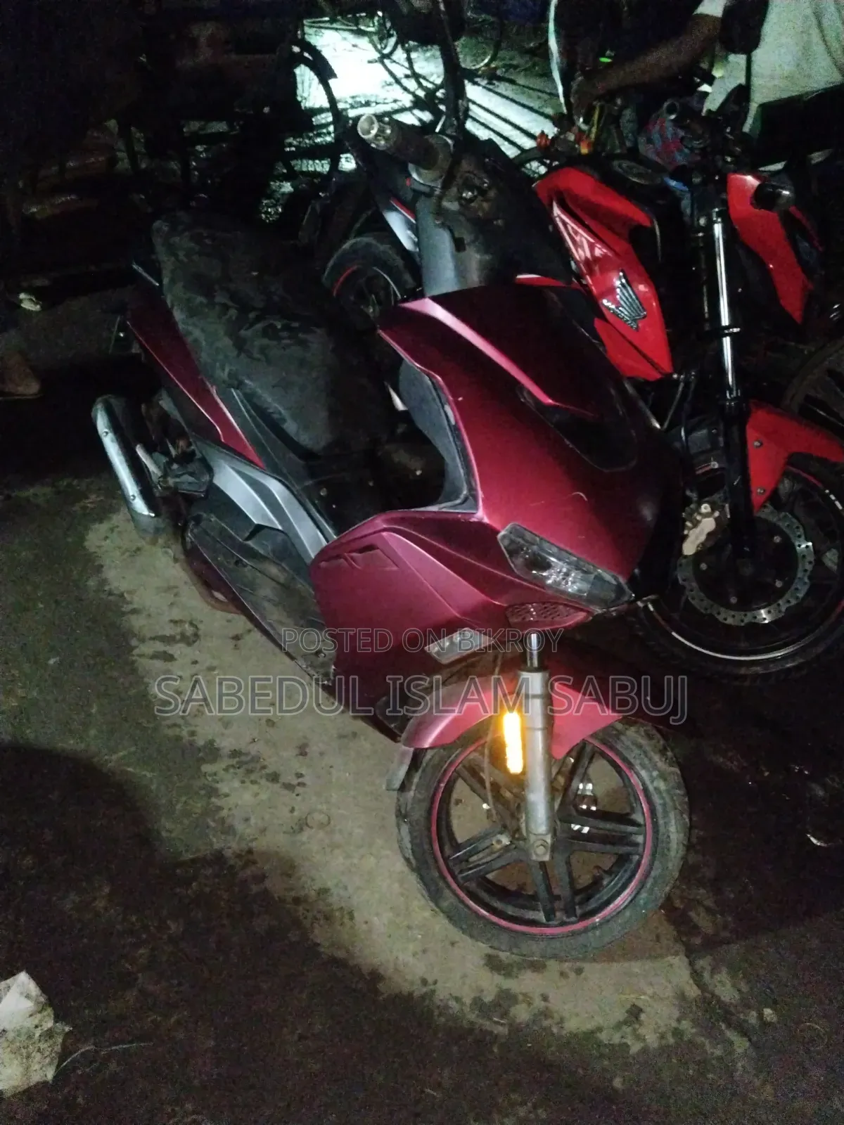 Italjet Dragster 125 ২০১৮ লাল