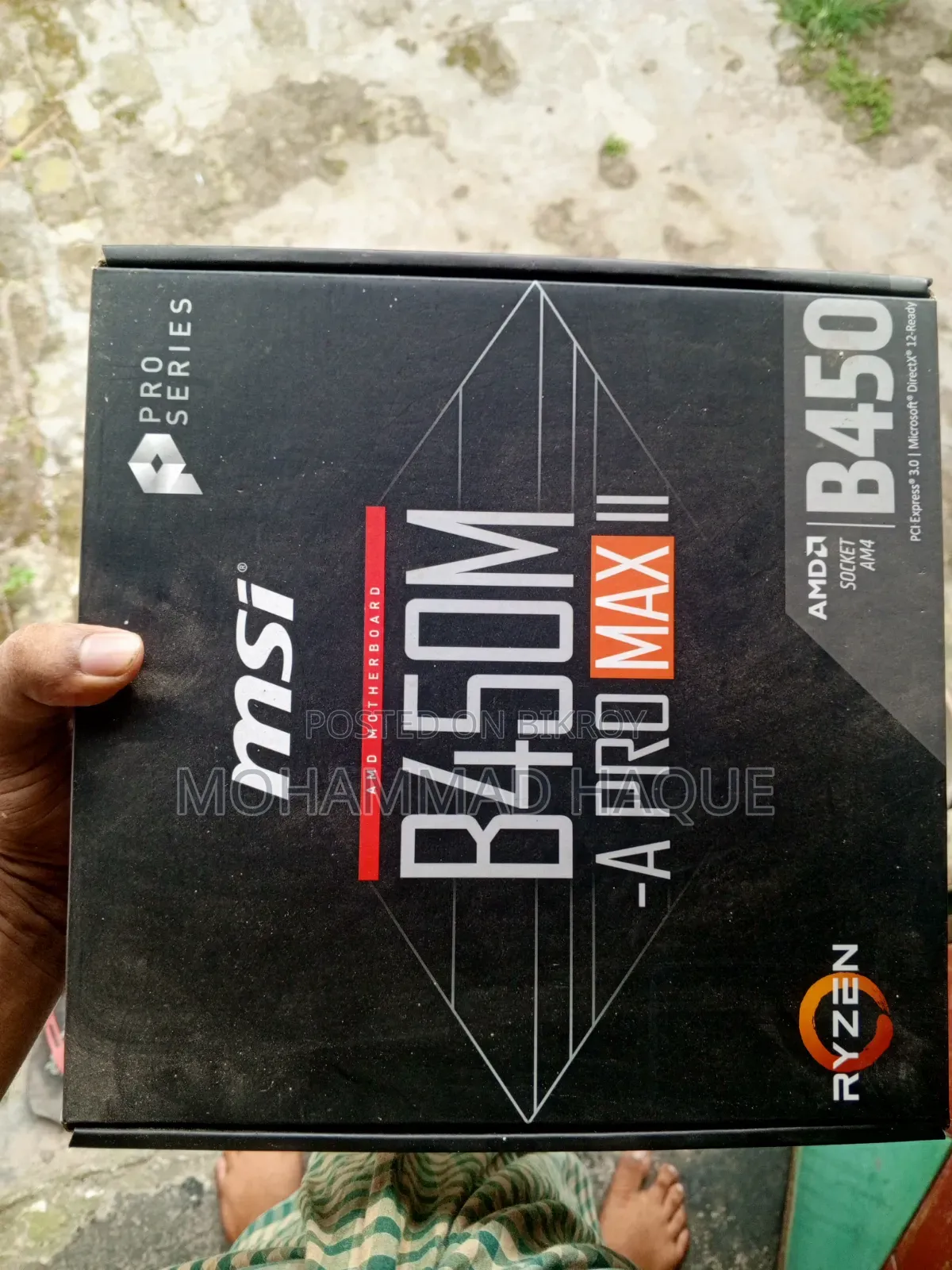 MSI B450M a-Pro Max