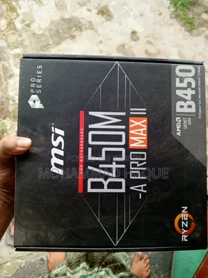 MSI B450M a-Pro Max