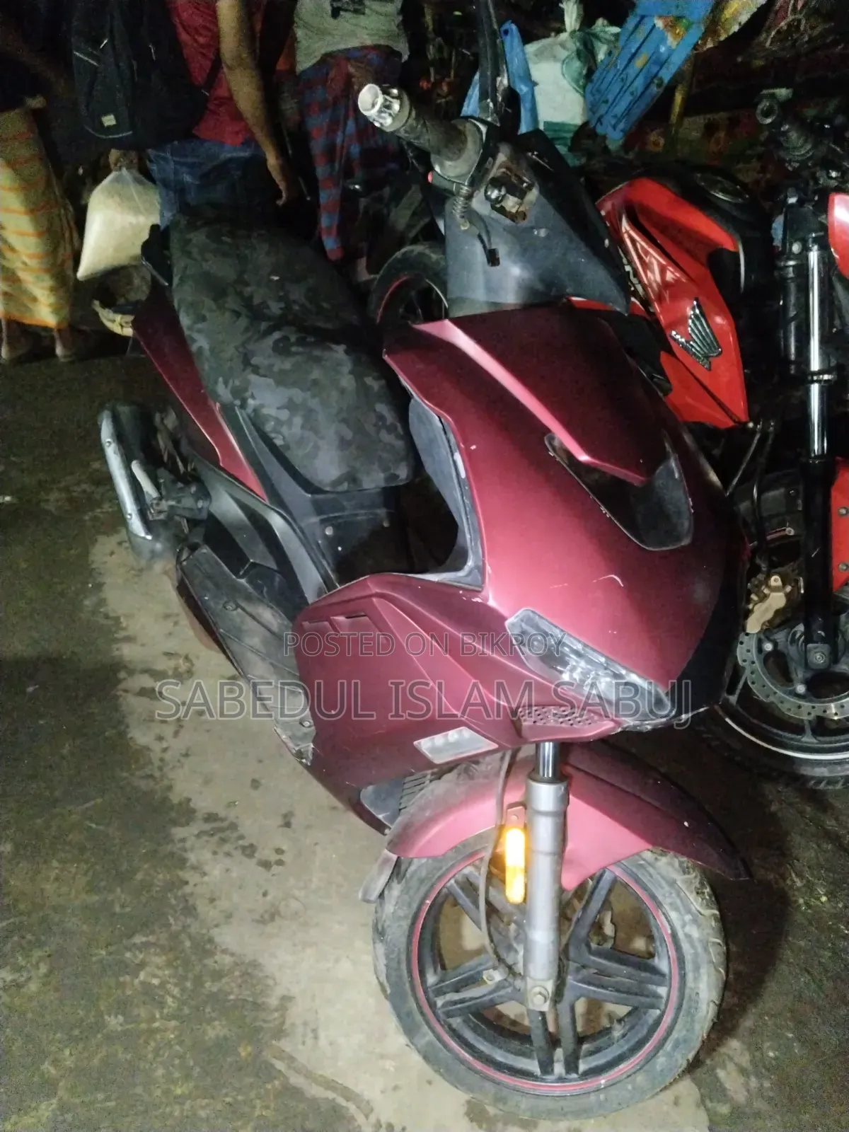Italjet Dragster 125 ২০১৮ লাল