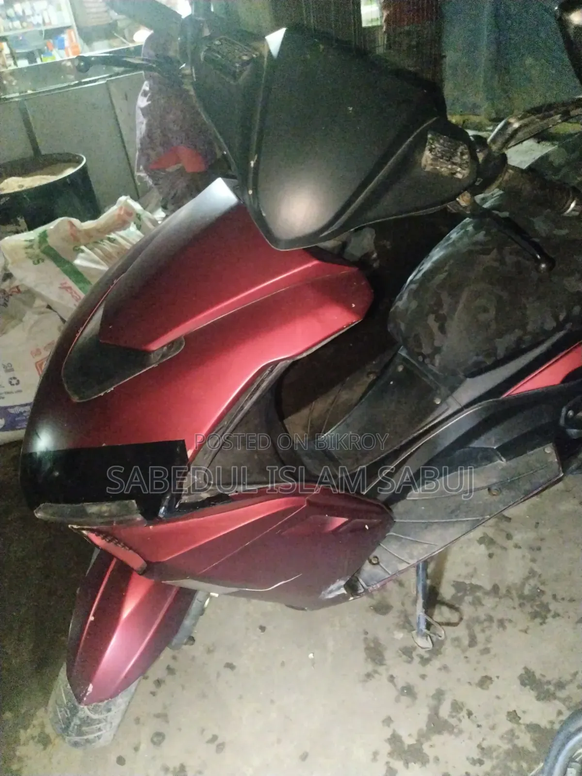 Italjet Dragster 125 ২০১৮ লাল