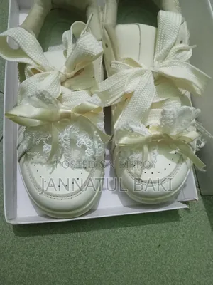 Balletcore-Inspired Lace Ribbon Sneakers