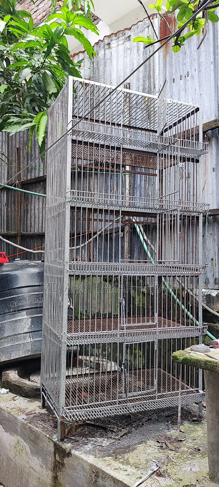 100 KG 5 Compartment Large Pigeon Cage