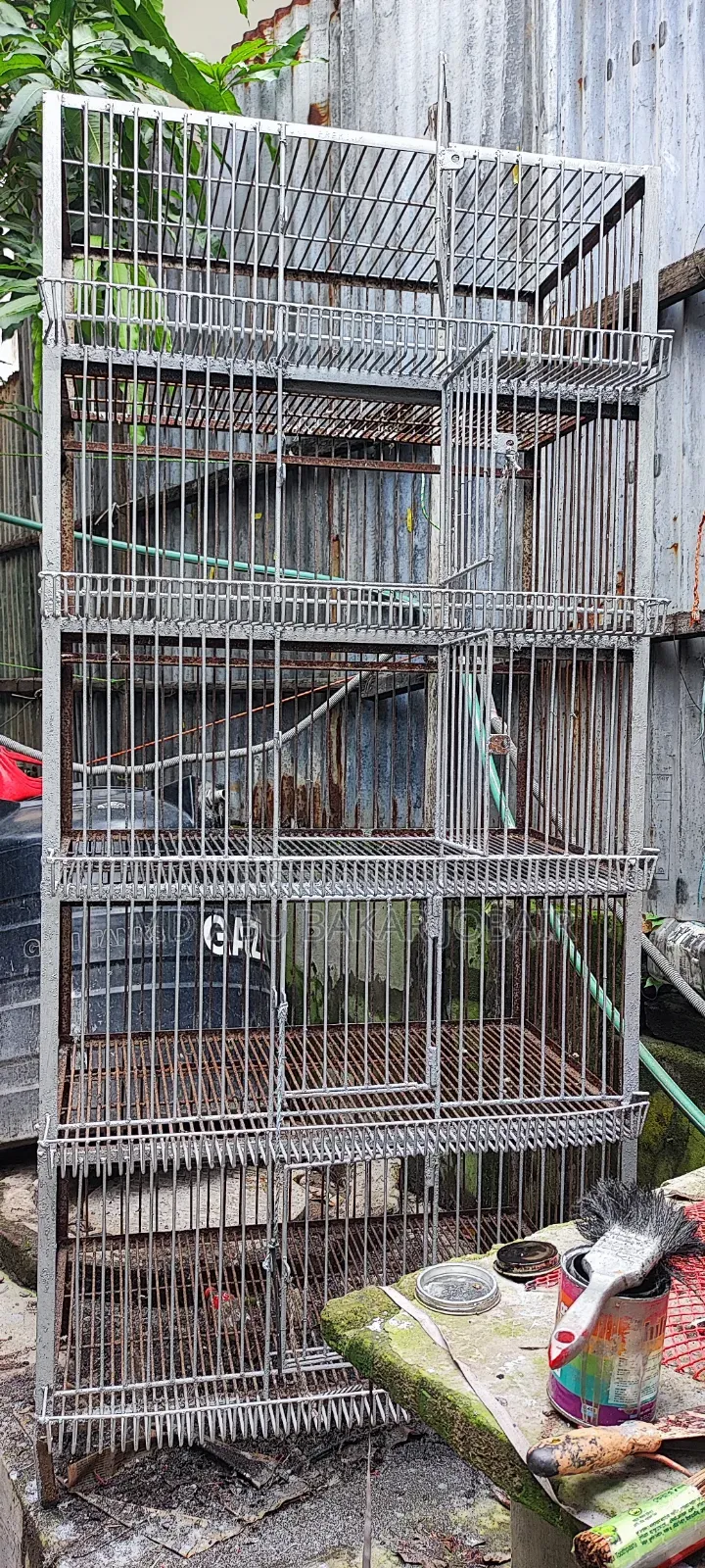 100 KG 5 Compartment Large Pigeon Cage
