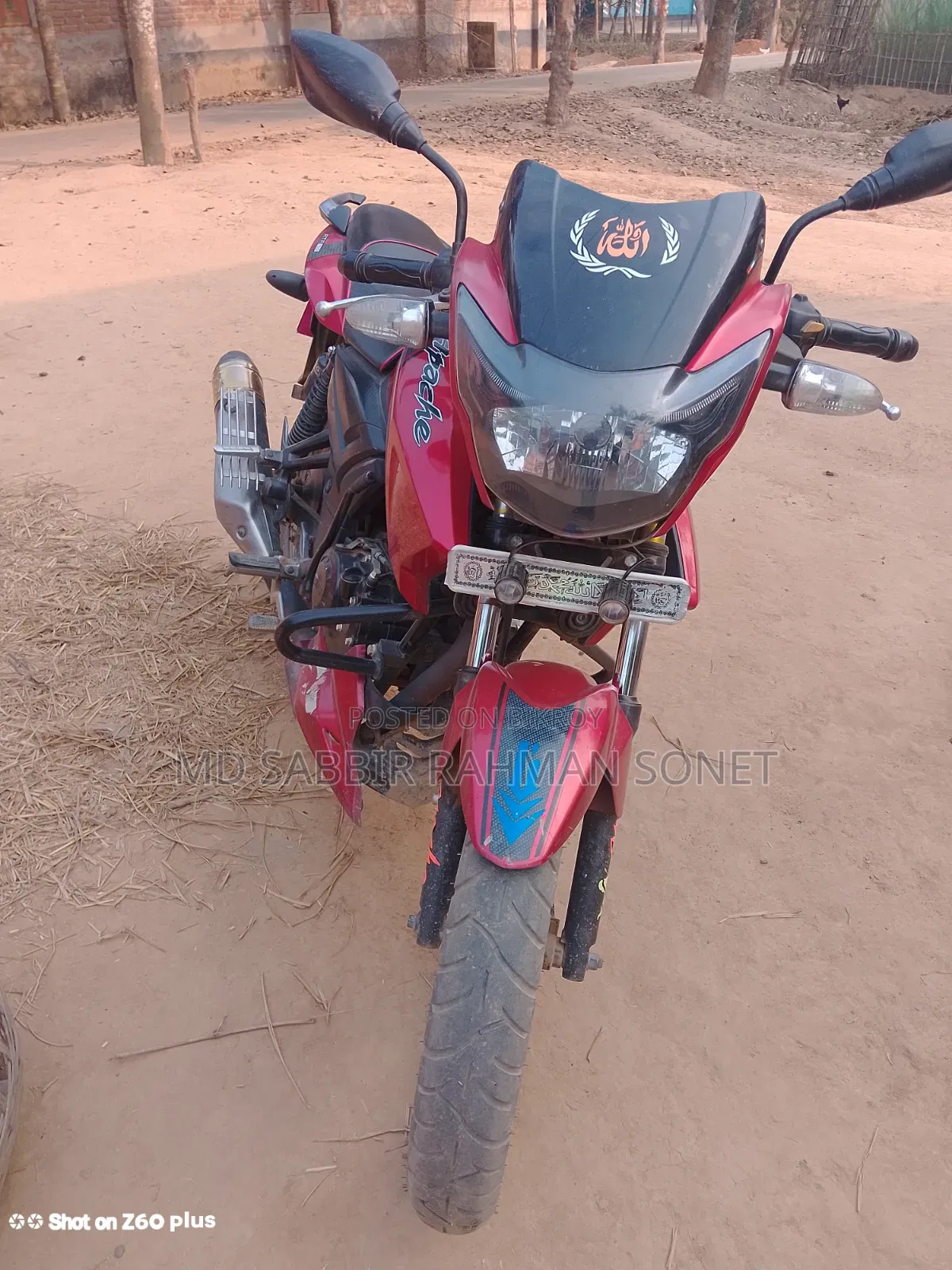 TVS Apache RTR 160 2V 2017 Red