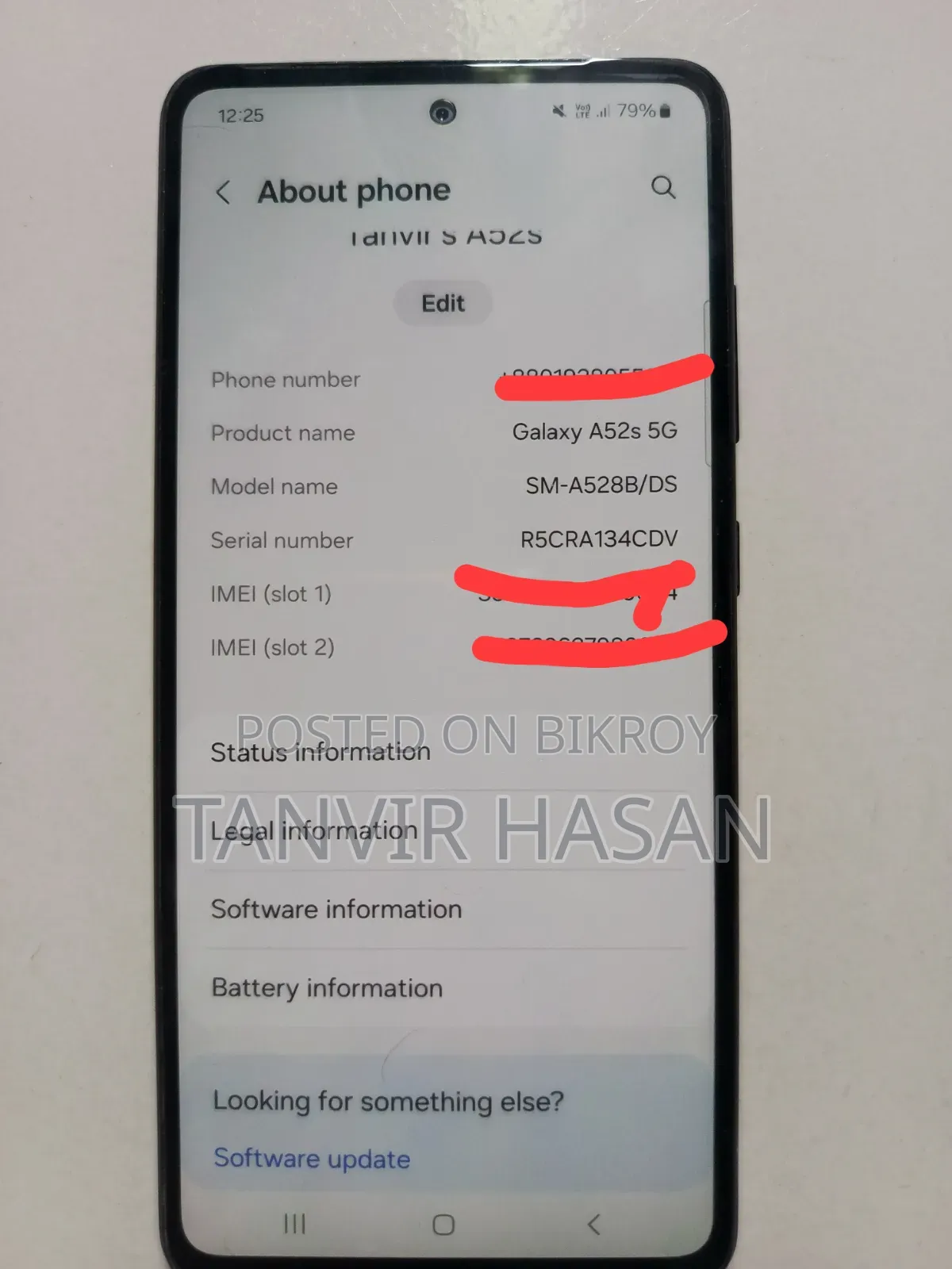 Samsung Galaxy A52s 5G 128 GB Black