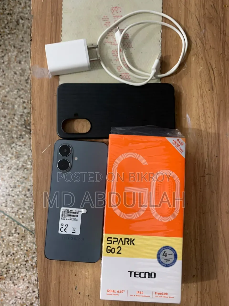 Tecno Spark Go 2 64 GB Black