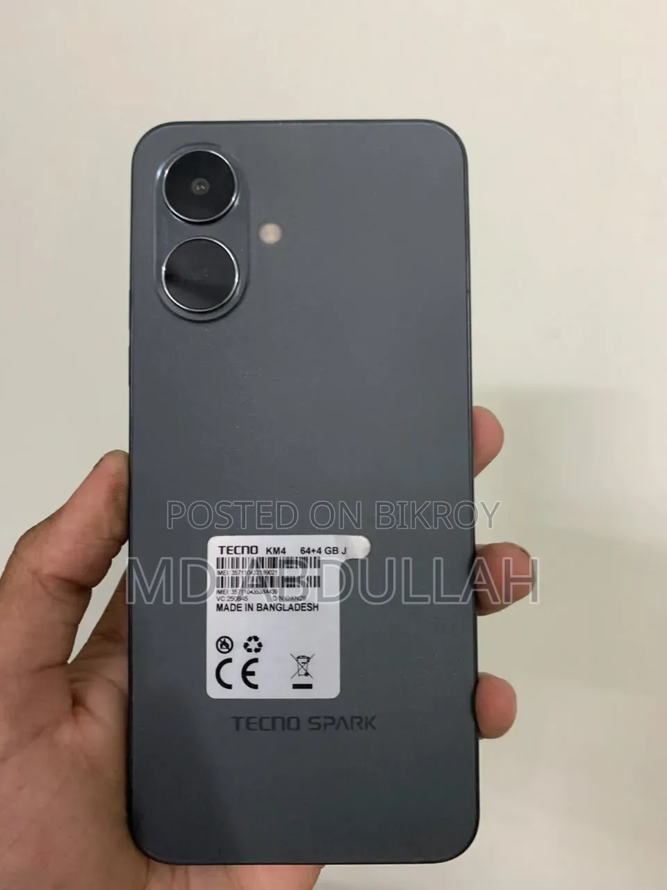 Tecno Spark Go 2 64 GB Black