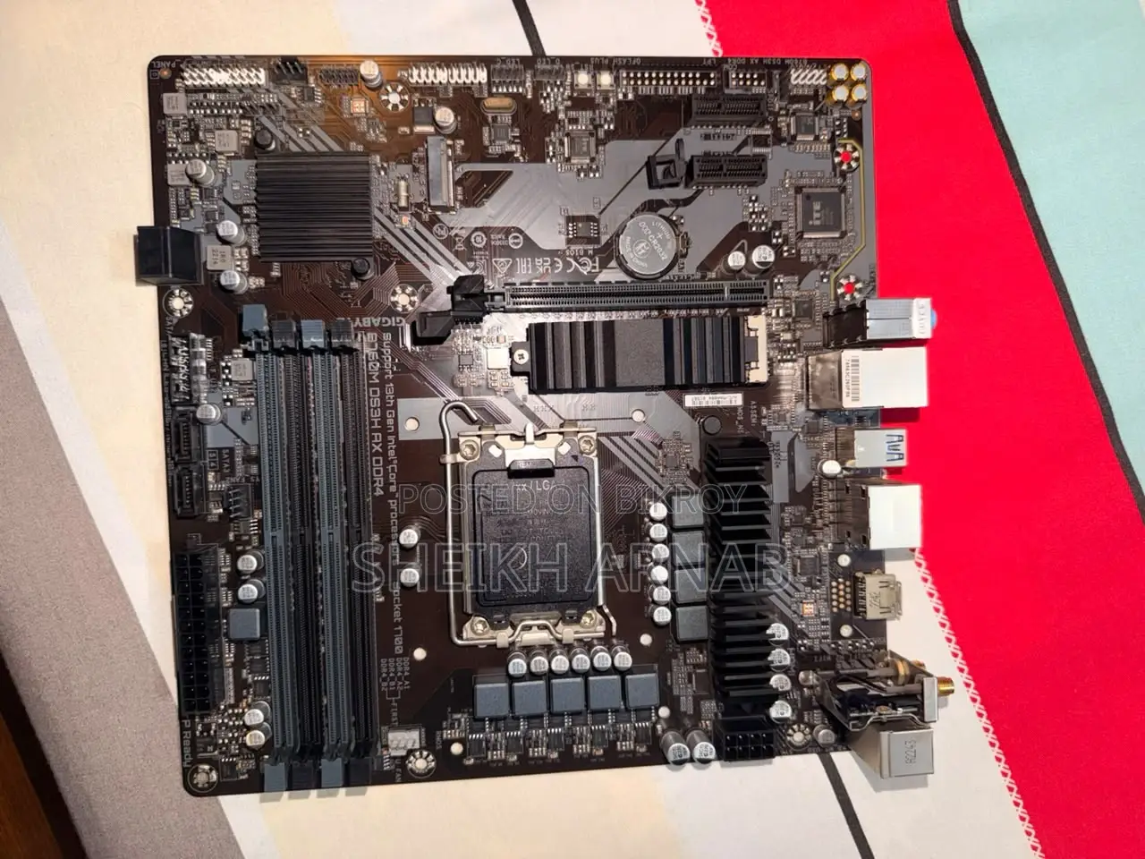 Motherboard
- Gigabyte B760m Ds3h Ax DDR