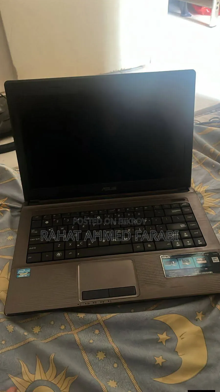 Laptop ASUS A42JY 4GB Intel Pentium HDD+SSD 512GB