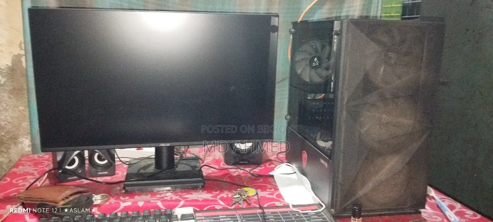 Desktop Computer MSI Model 16GB AMD Ryzen 7 SSD 500GB