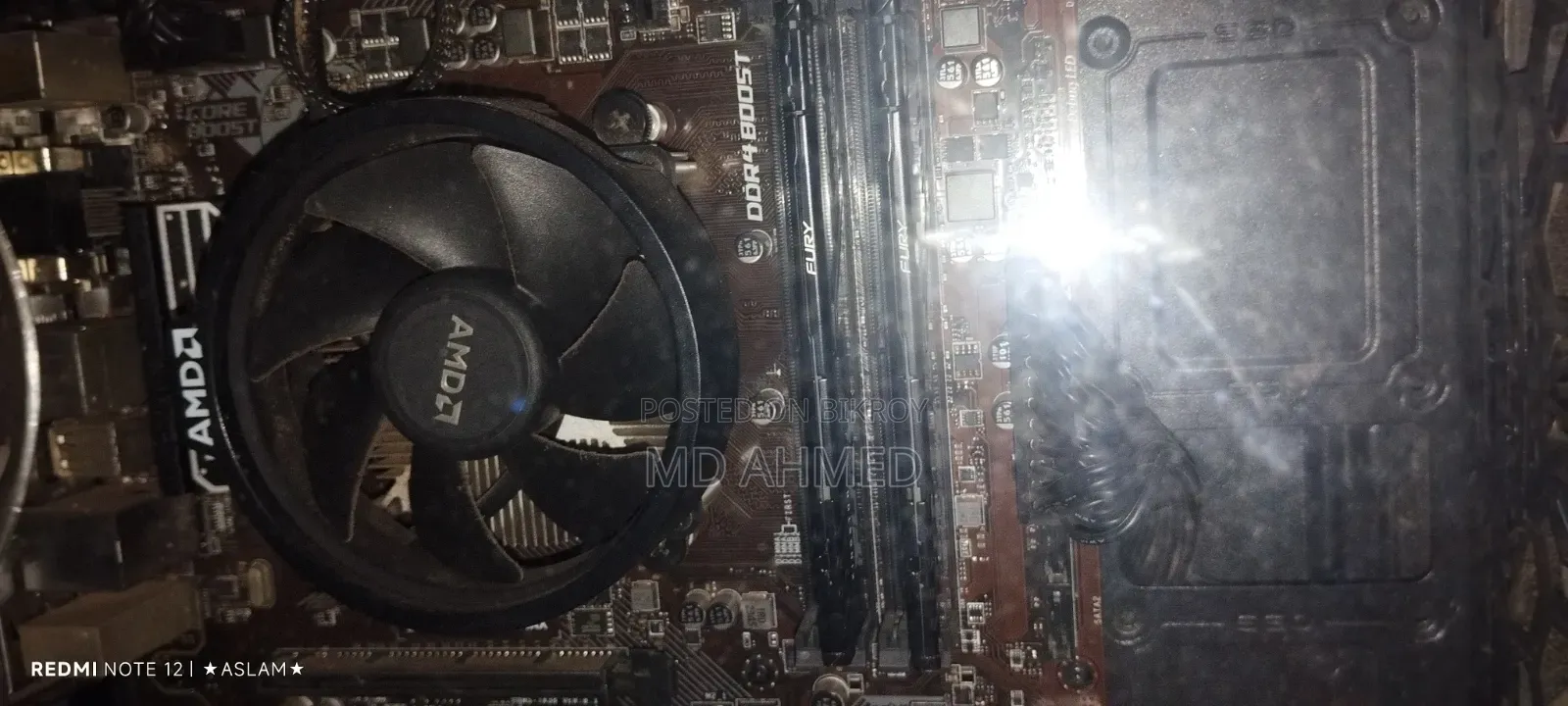 Desktop Computer MSI Model 16GB AMD Ryzen 7 SSD 500GB
