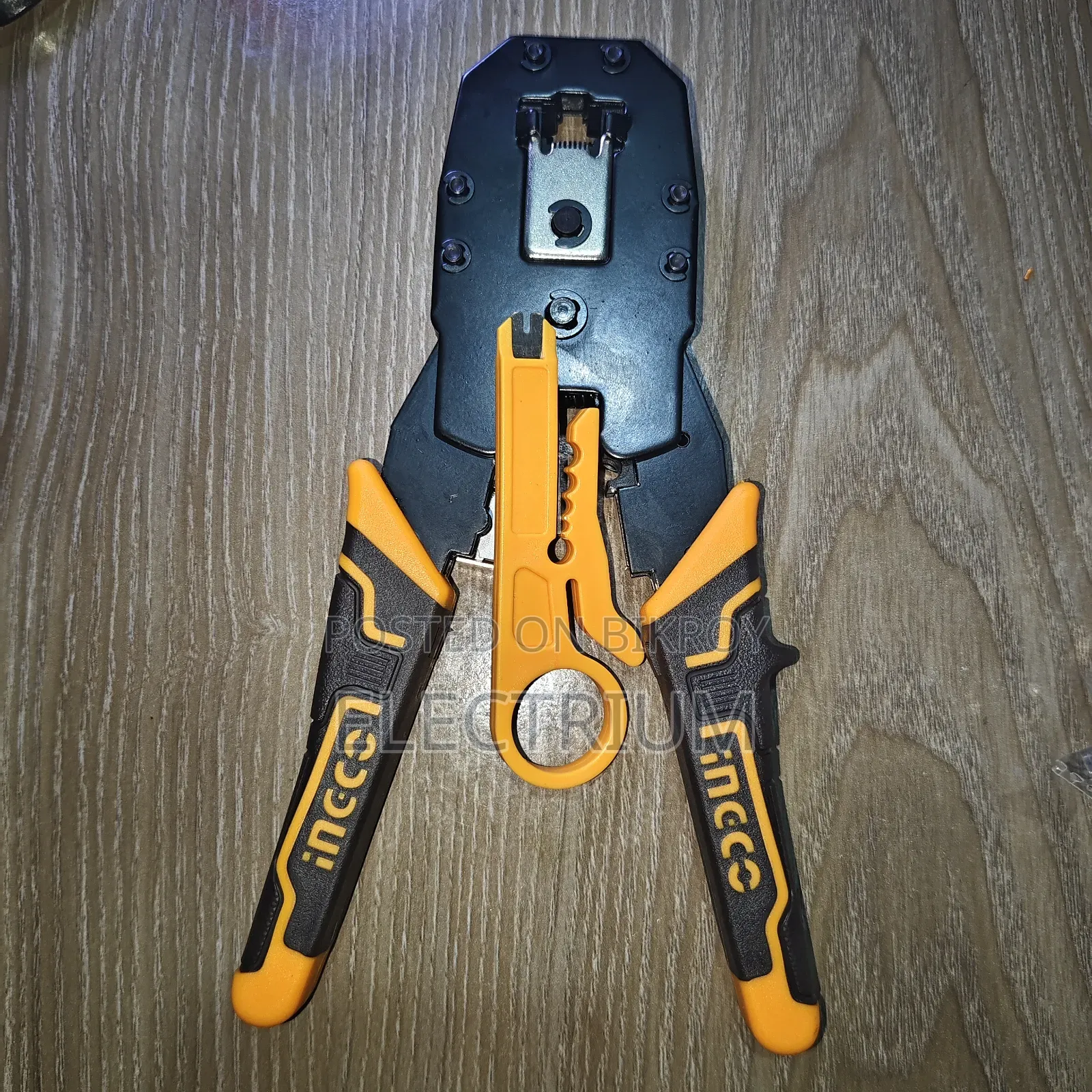 Ingco 8"(200mm) Modular Plug Crimper