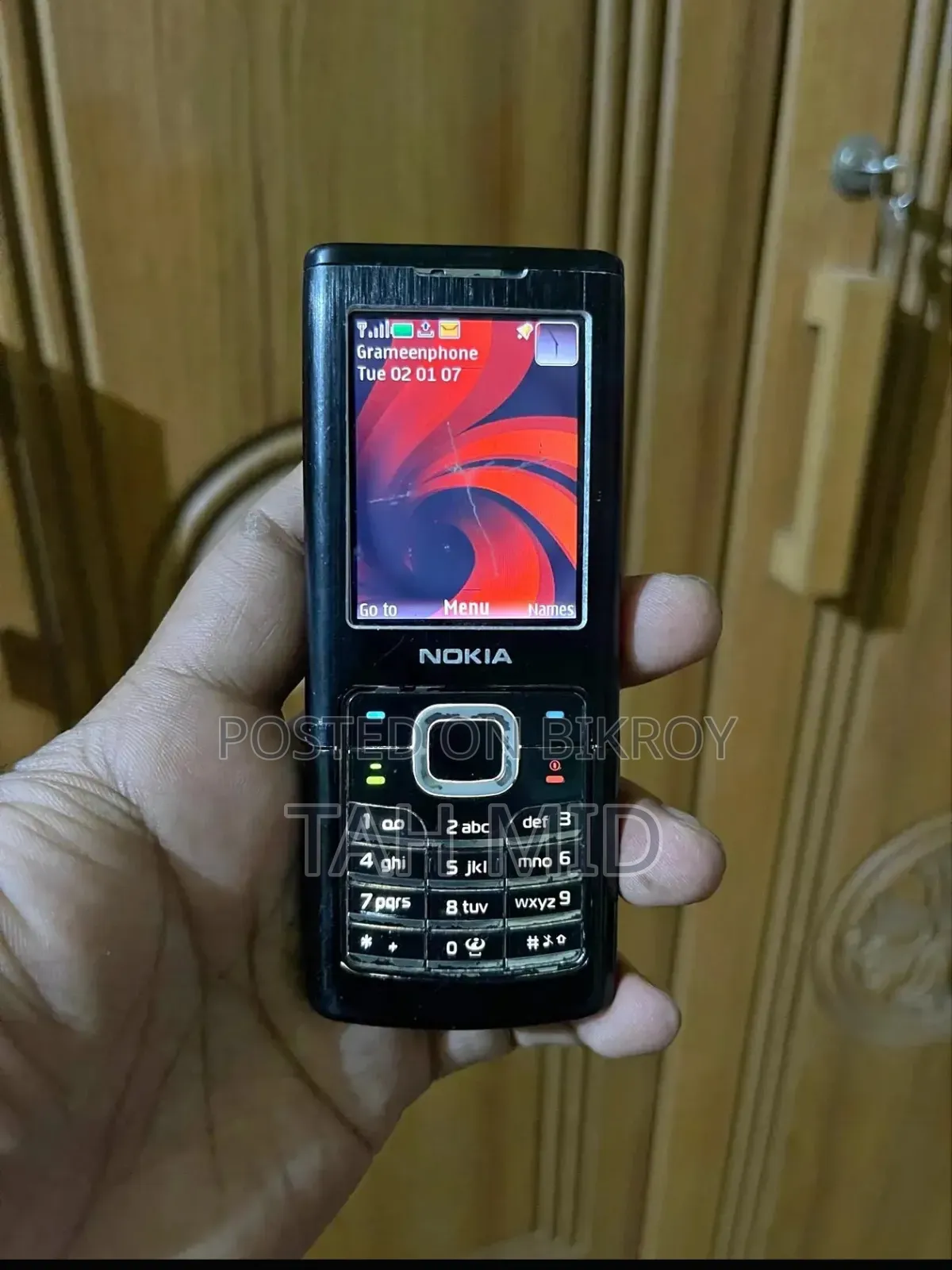 নোকিয়া ৬৫০০ ক্লাসিক ব্ল্যাক