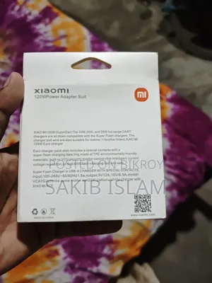 Xiomi 120 Watt Gan Charger
