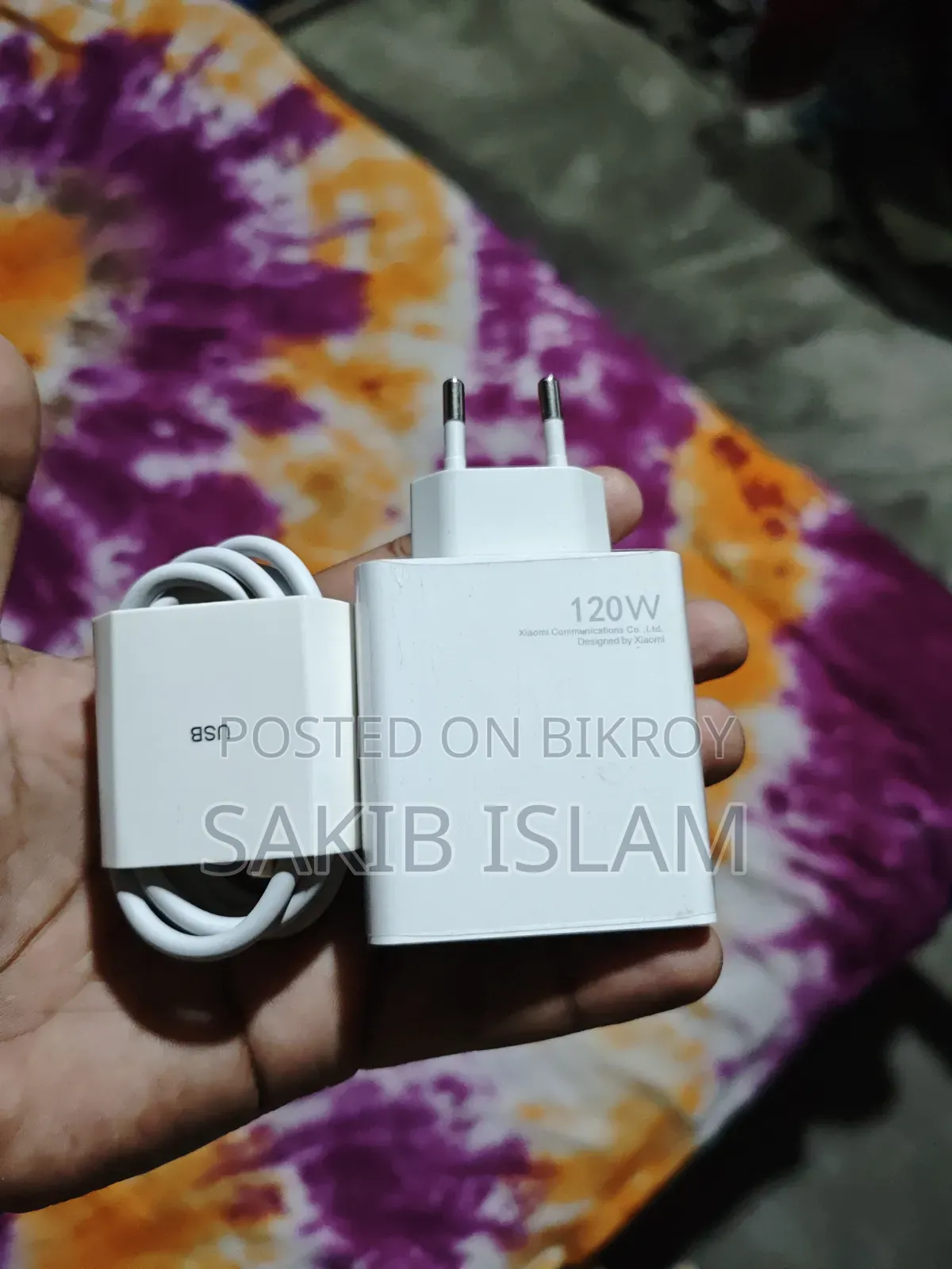 Xiomi 120 Watt Gan Charger