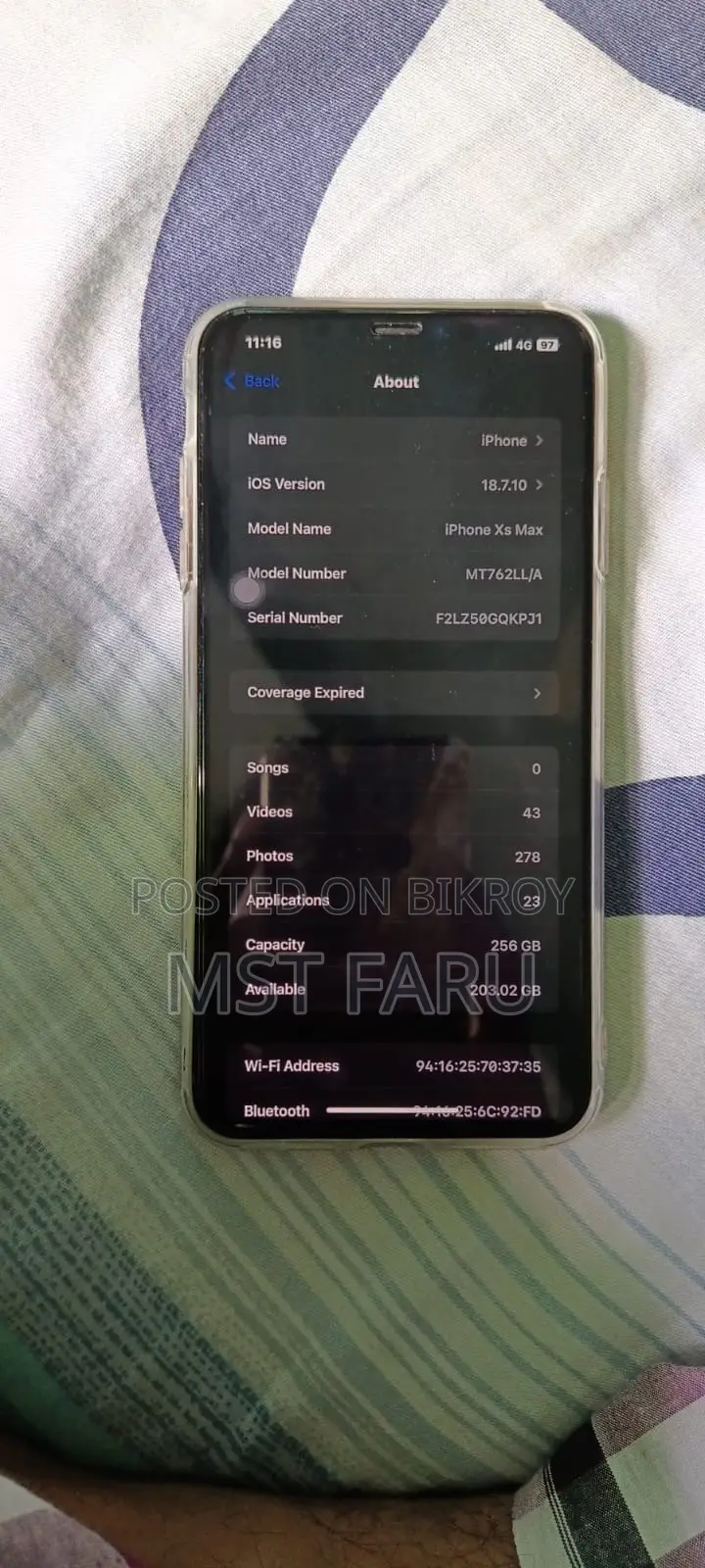 Apple iPhone XS Max 256 GB Gold