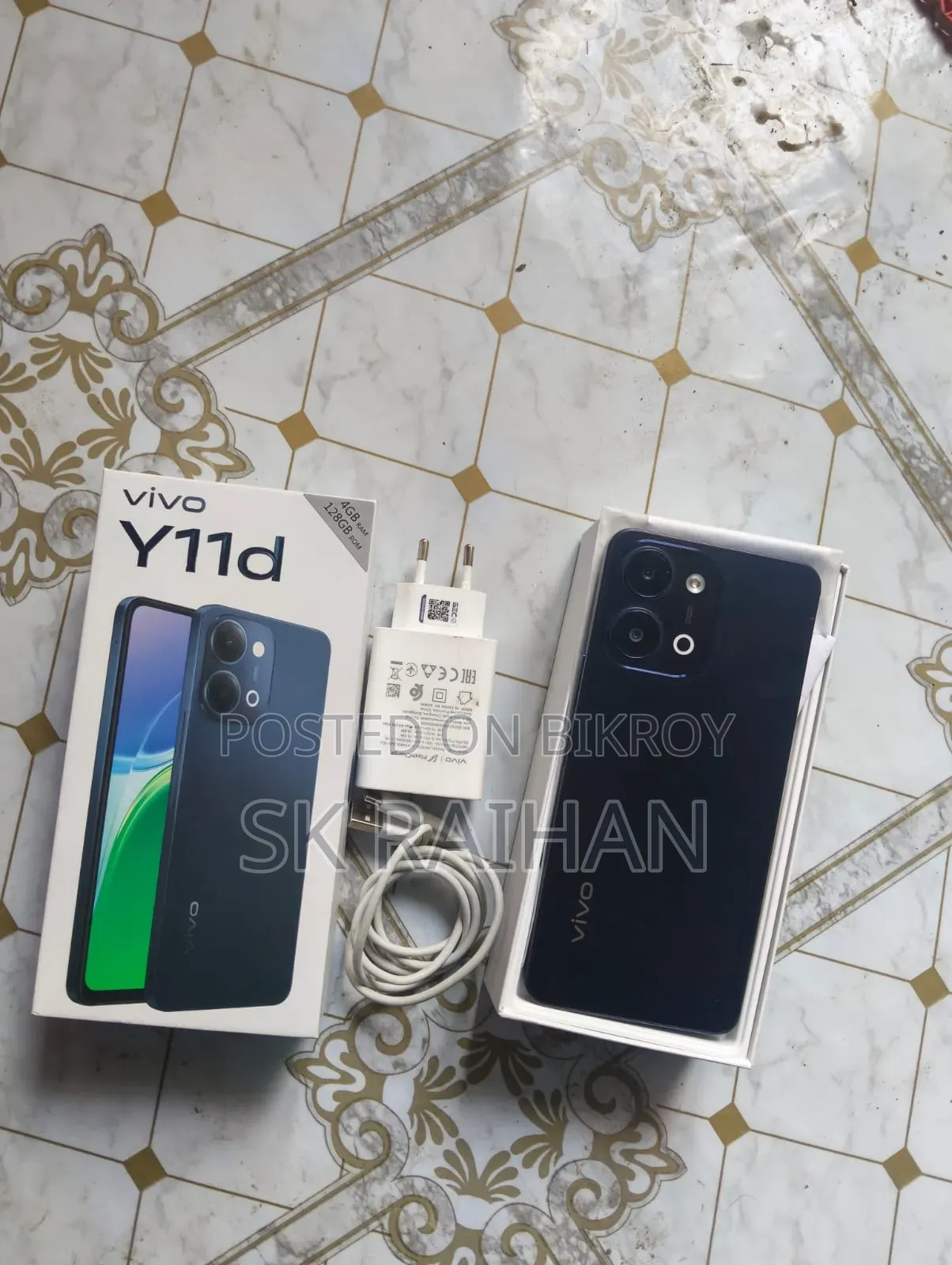 Vivo Y11d 128 GB Black