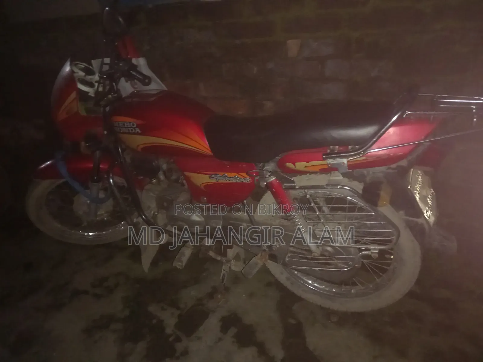 Hero Splendor Plus 2011 Red
