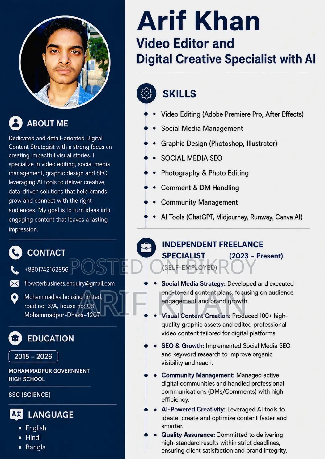 Social Media Manager Digital Solution With AI Specialist