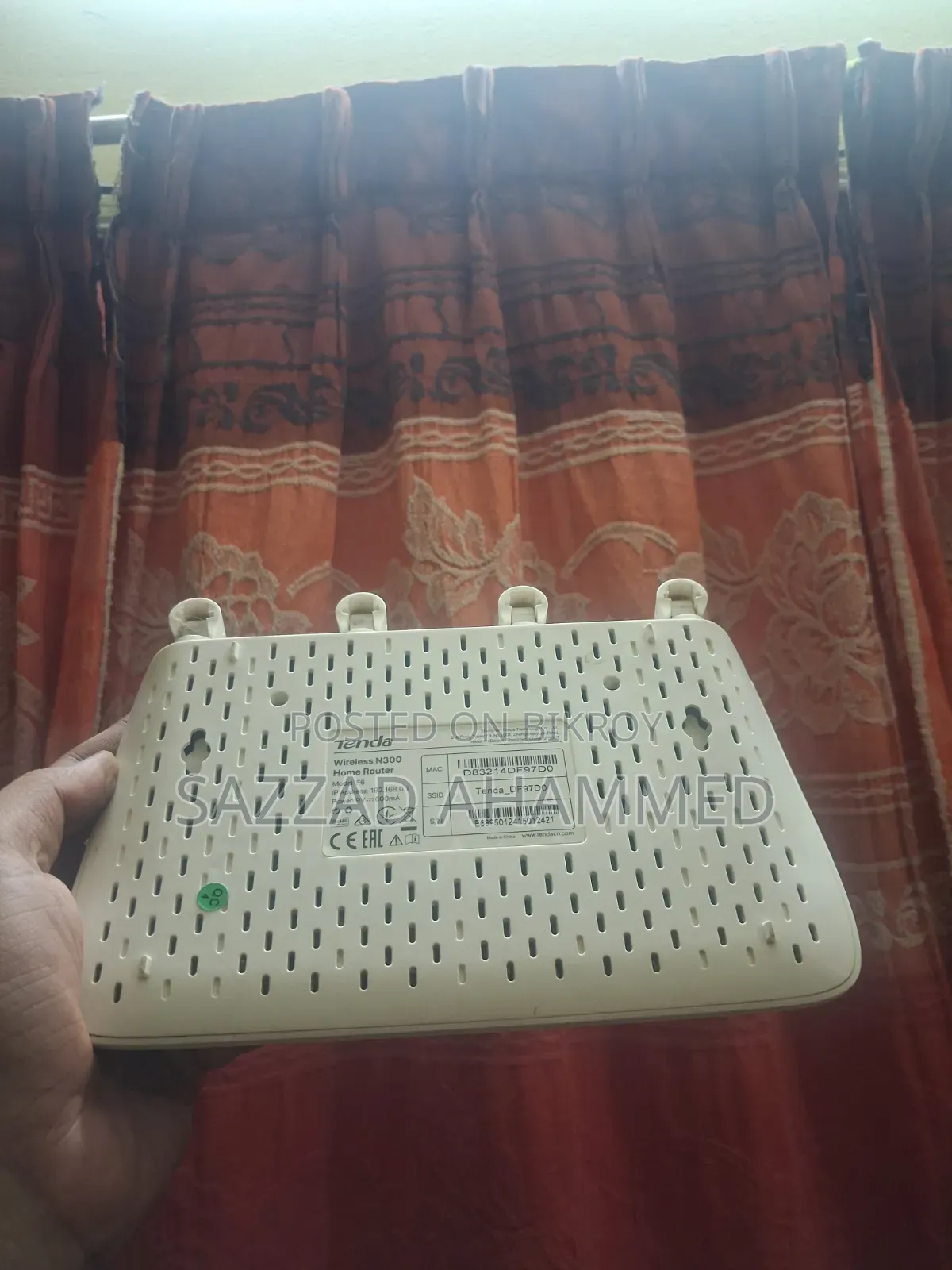 Tenda F3 Full Box