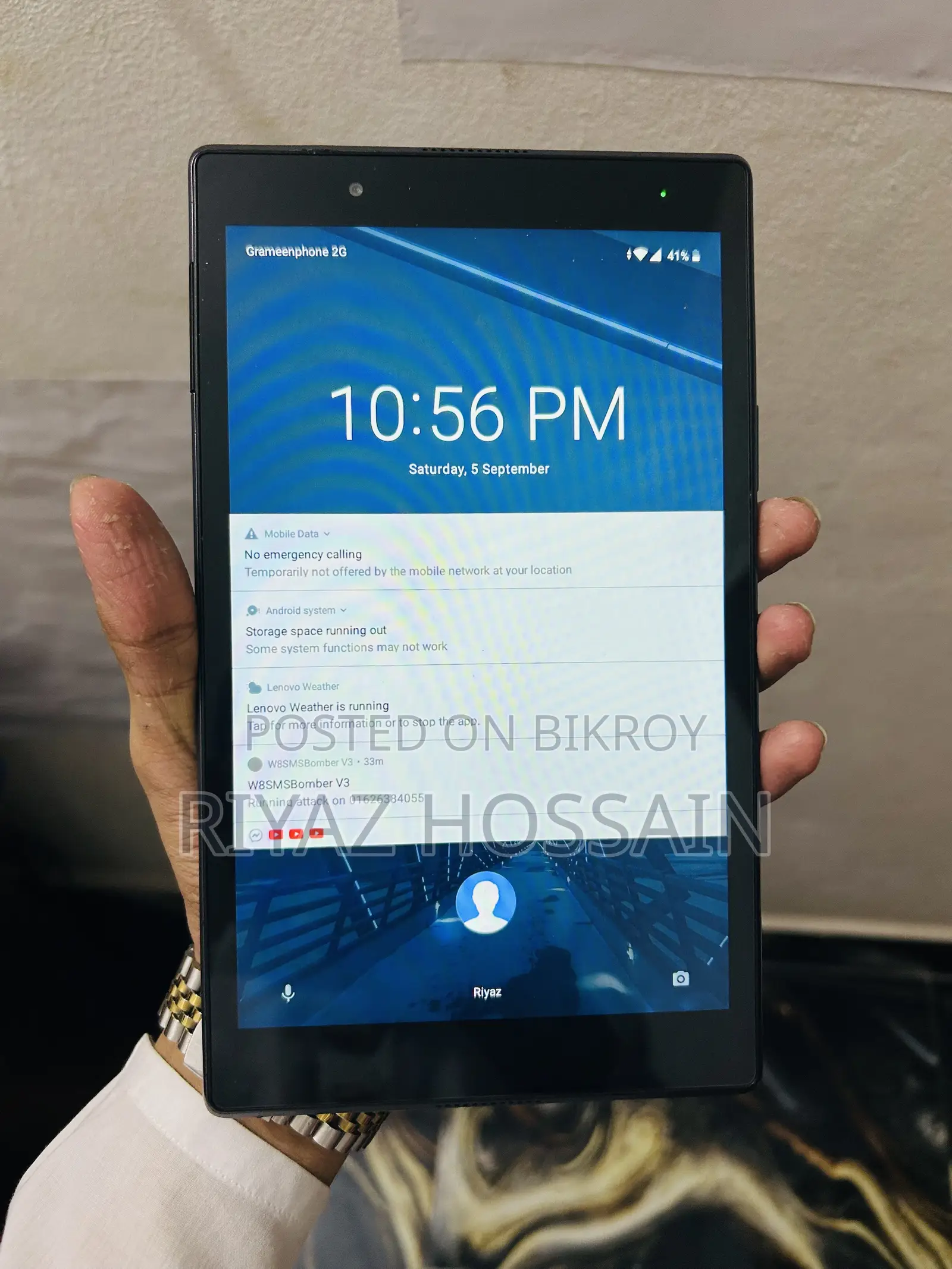 Lenovo Tab 4 8 16 GB Black