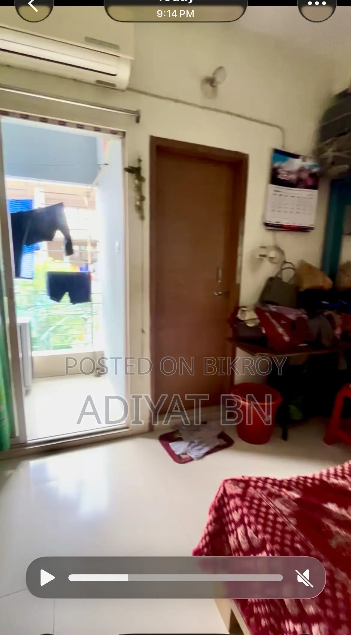 Furnished 2bdrm Apartment in ভুঁইয়া কুটির, Khilkhet for Sale