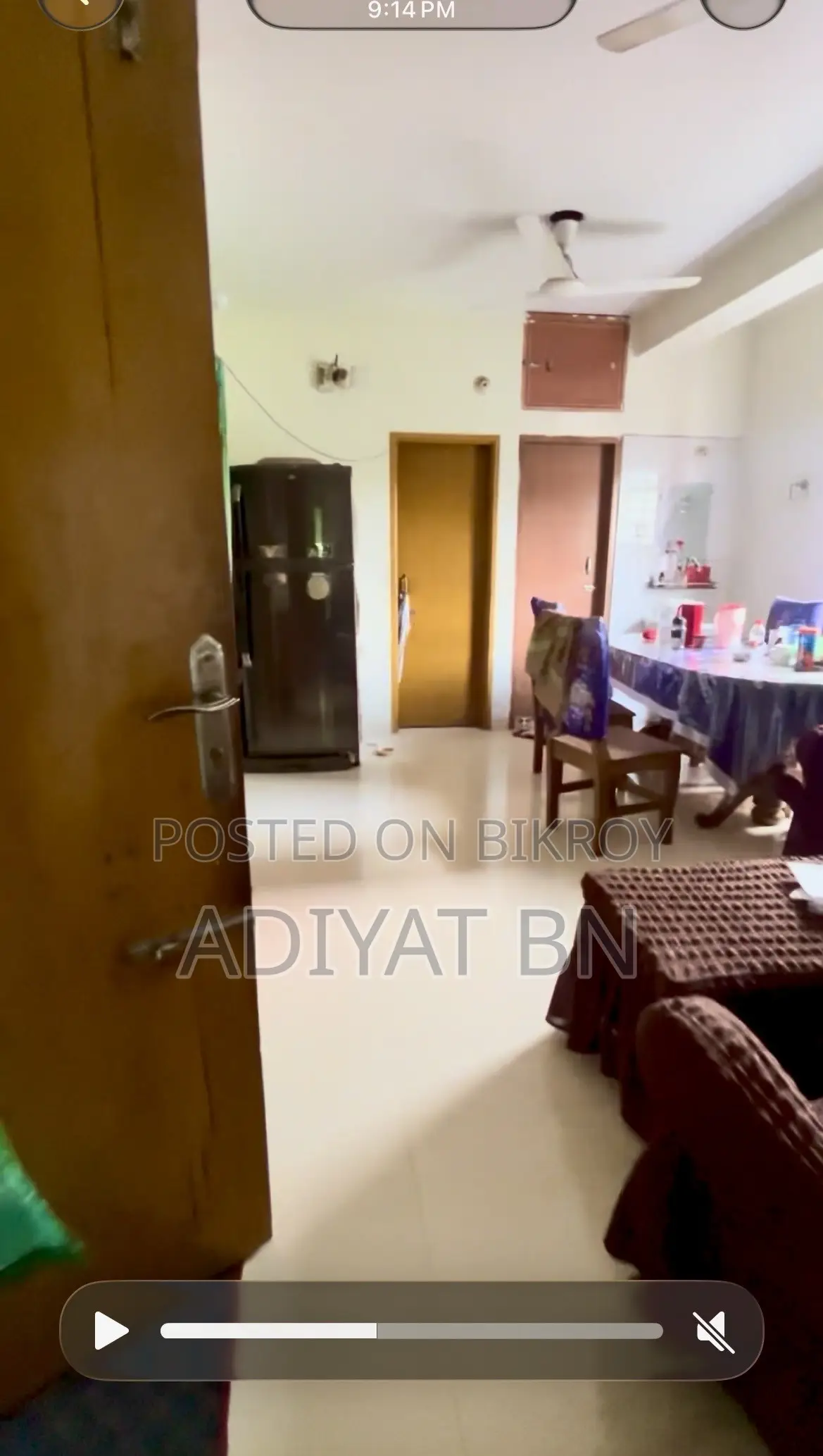 Furnished 2bdrm Apartment in ভুঁইয়া কুটির, Khilkhet for Sale