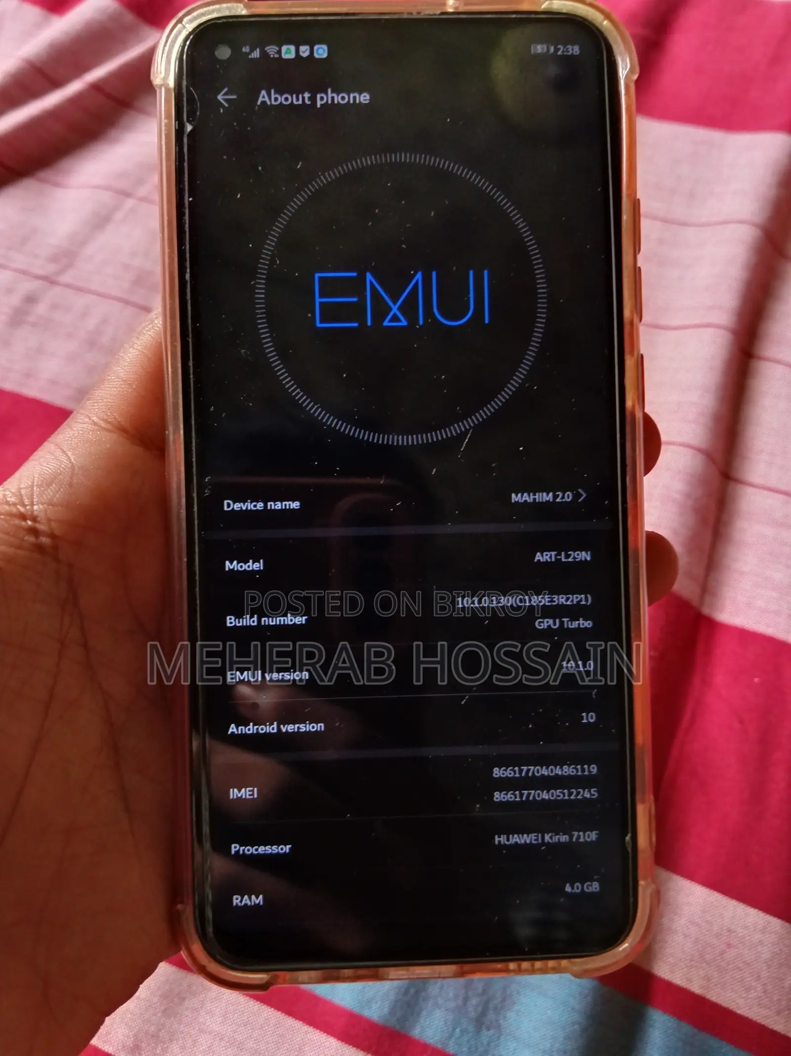 Huawei Y7p 64 GB Black