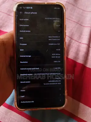 Huawei Y7p 64 GB Black