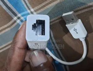 USB 2.0 Fast Ethernet Adapter 10 / 100 MBPS Lan Card - White