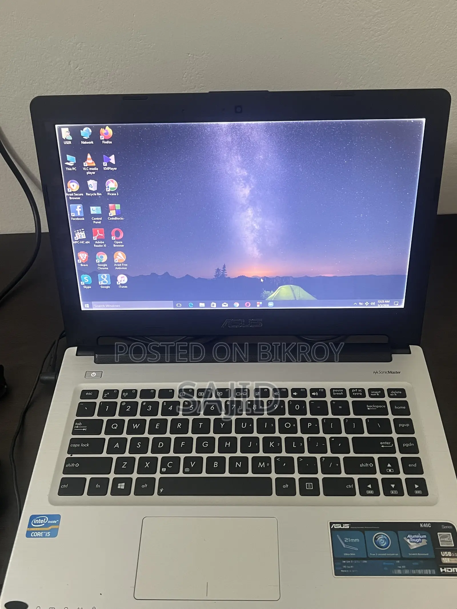 Laptop ASUS 4GB Intel Core I3 SSD 1T