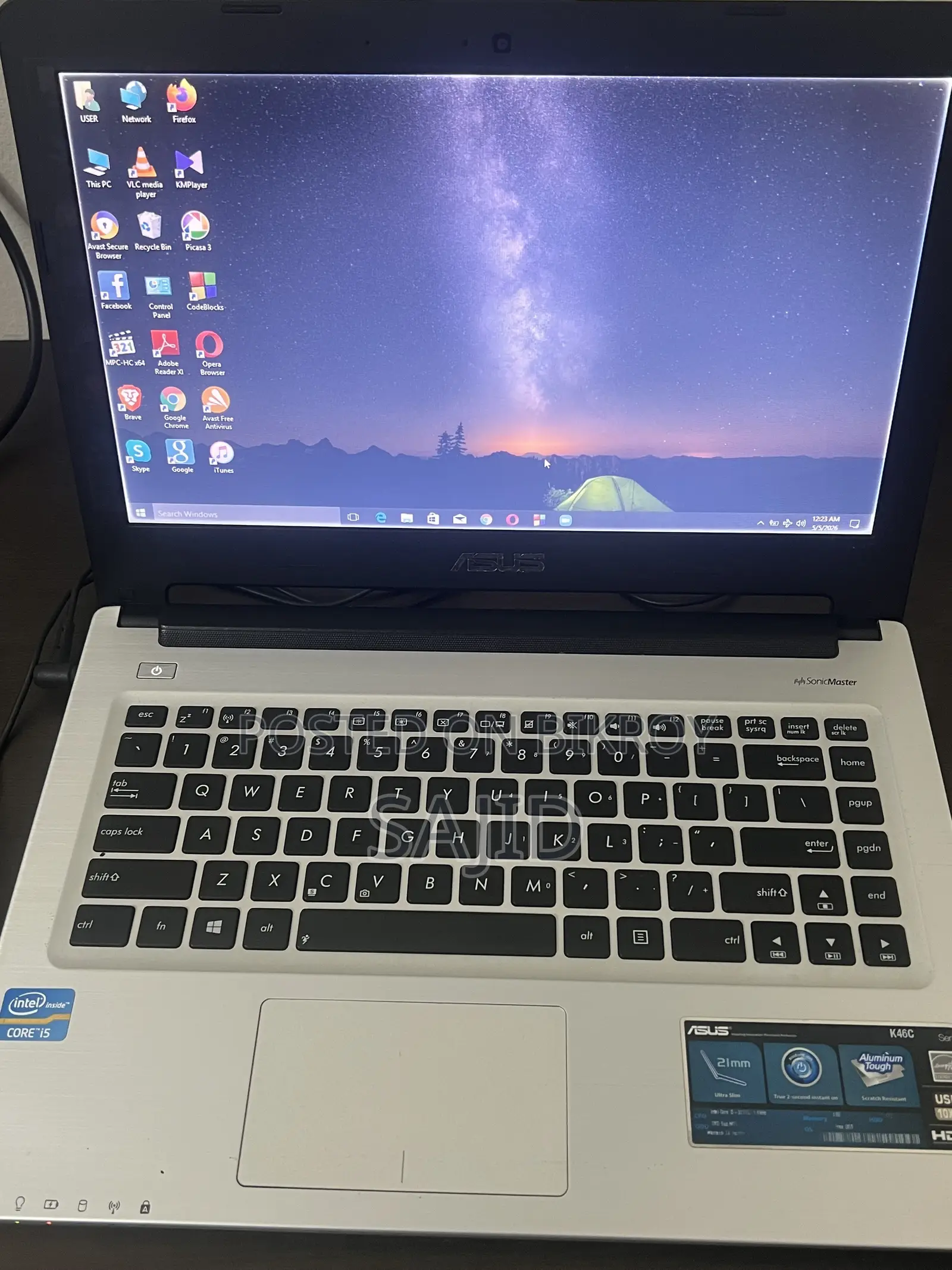 Laptop ASUS 4GB Intel Core I3 SSD 1T