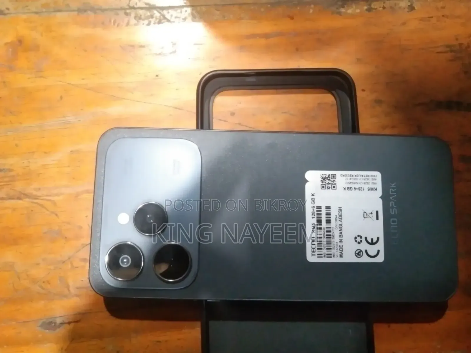 Tecno Spark 40 128 GB Black