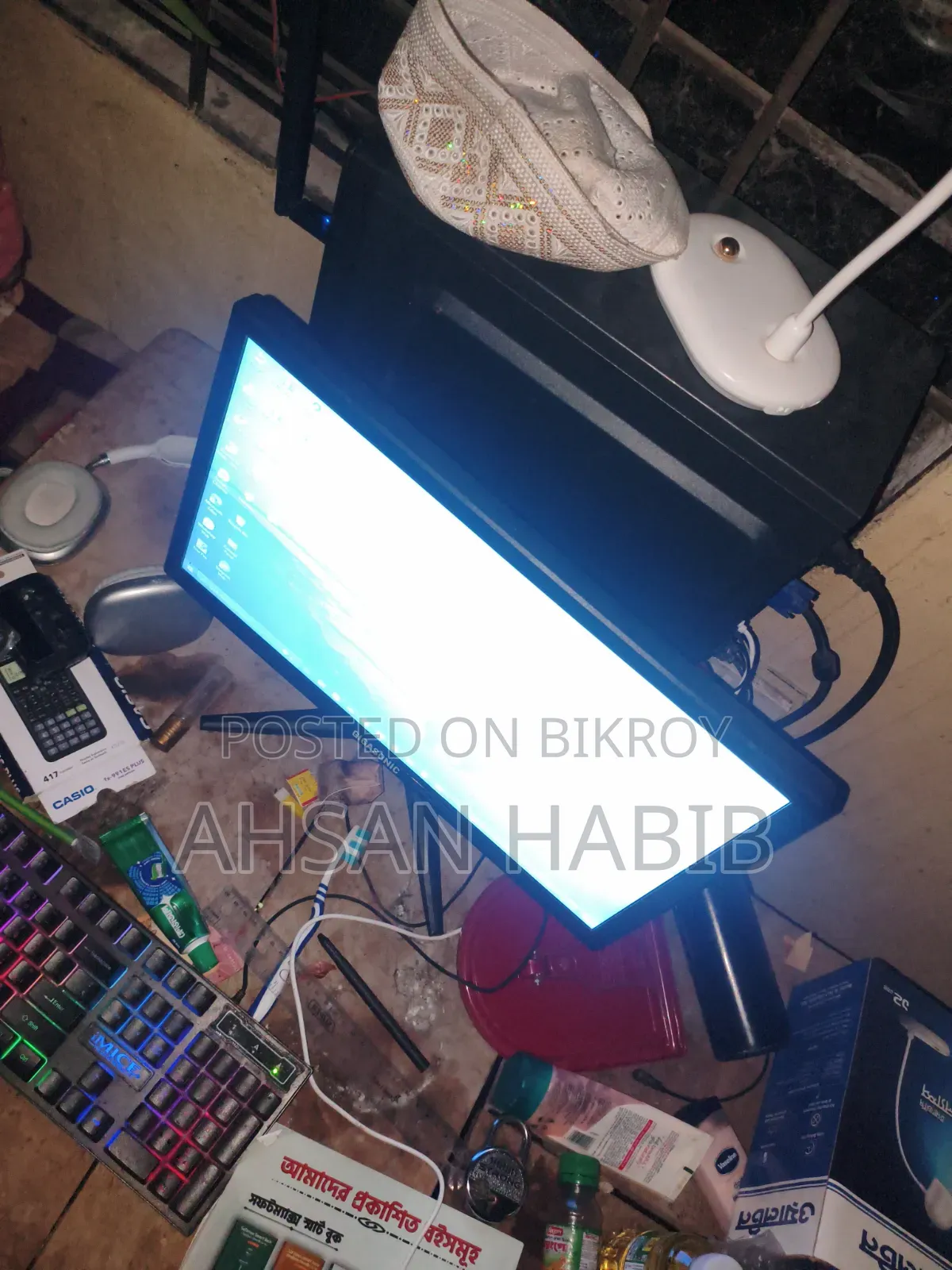 ডেস্কটপ কম্পিউটার আসুস ৮জিবি ইন্টেল কোর আই সেভেন এসএসডি ৭৫০জিবি