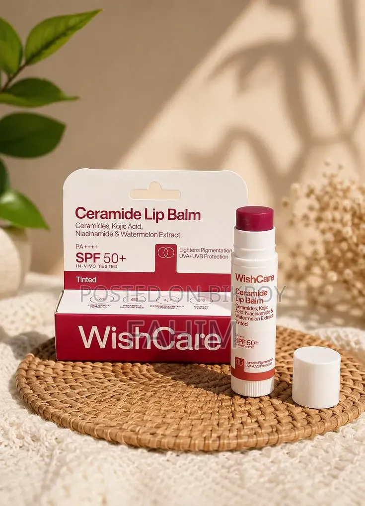 WishCare Ceramide Lip Balm SPF 50+ | Tinted