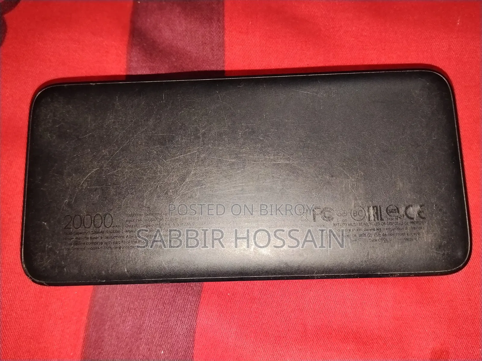 20.000mAh Power Bank"