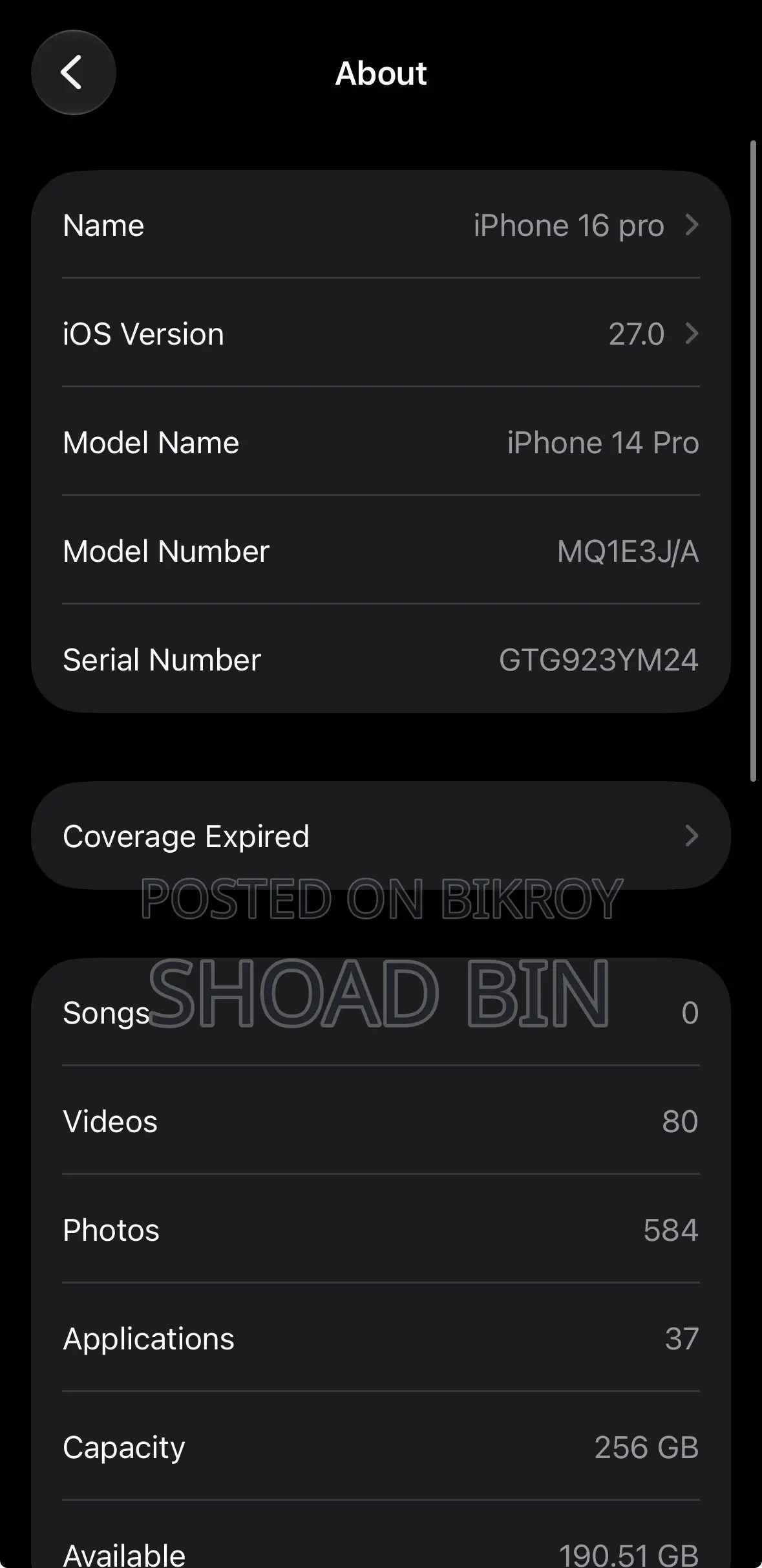 Apple iPhone 14 Pro 256 GB Purple