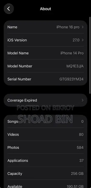Apple iPhone 14 Pro 256 GB Purple