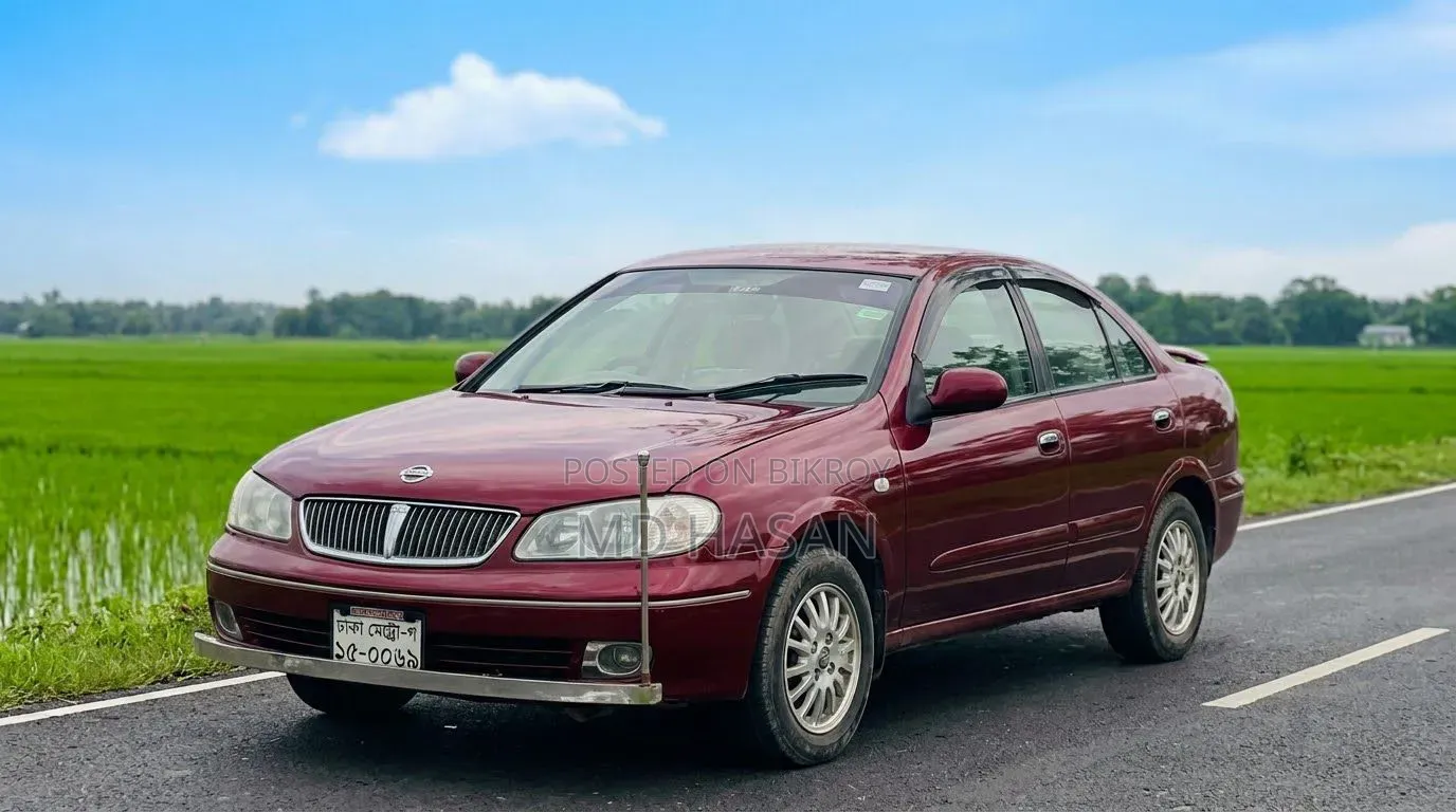 Nissan Sunny B15 Sedan 1.6 2002 Red