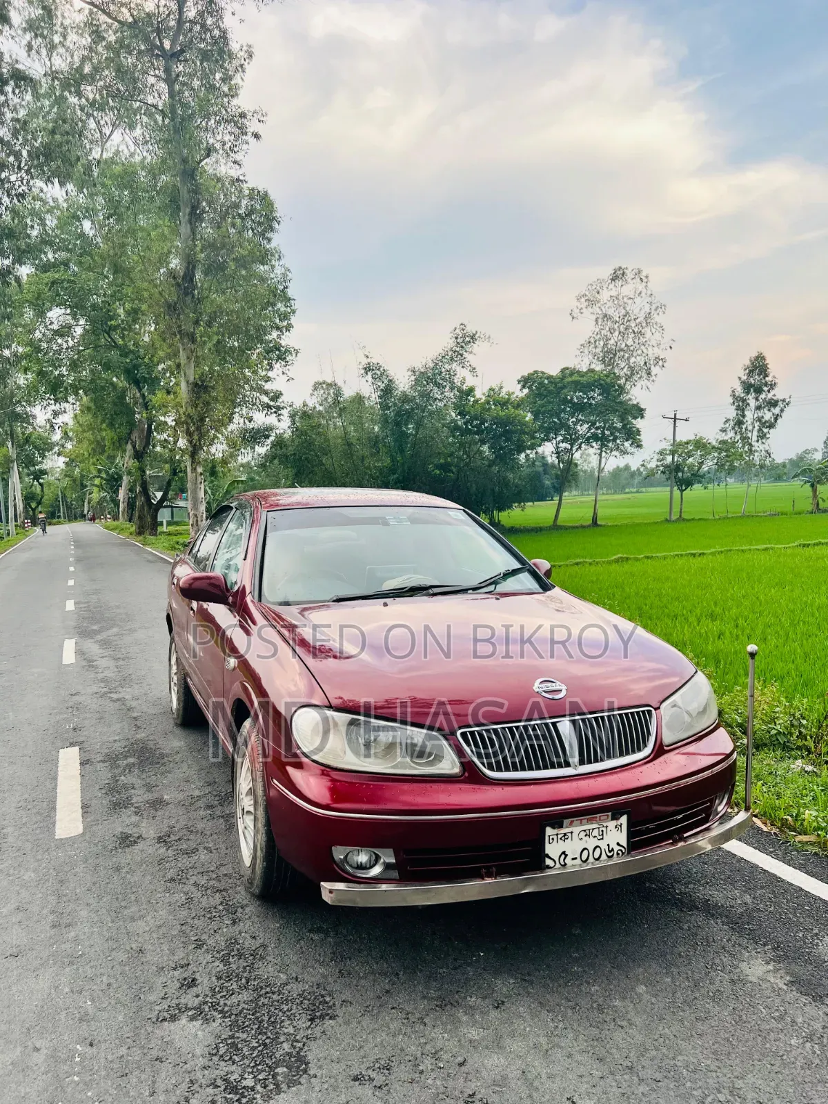 Nissan Sunny B15 Sedan 1.6 2002 Red