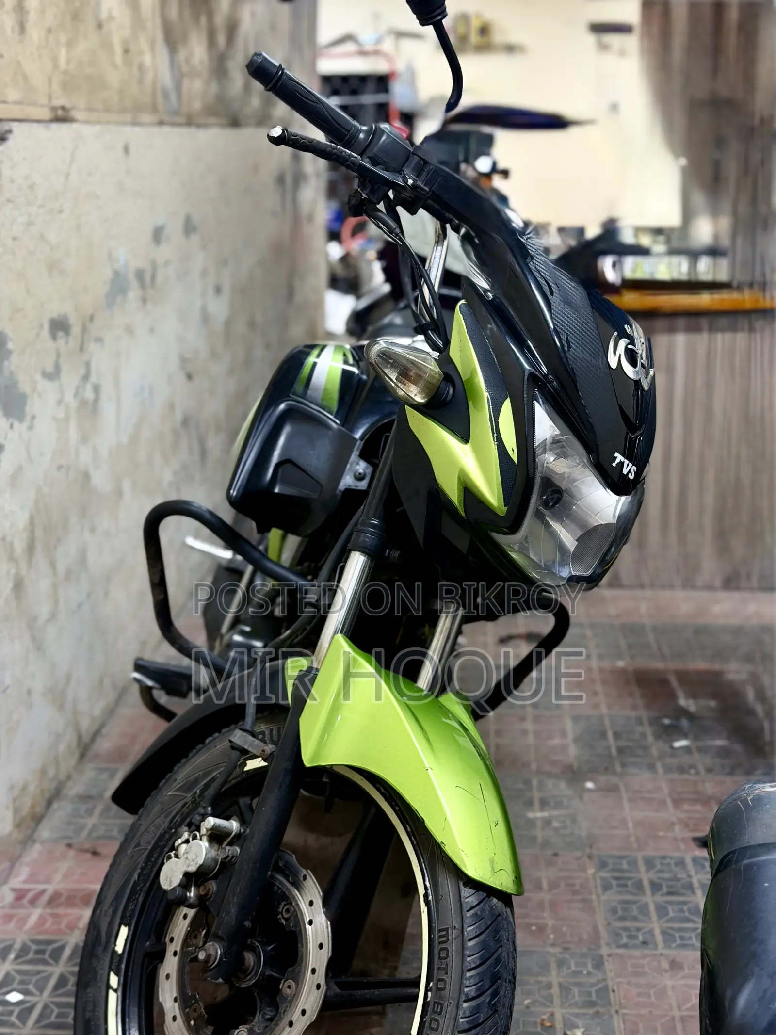 TVS Stryker 125 2019 Green