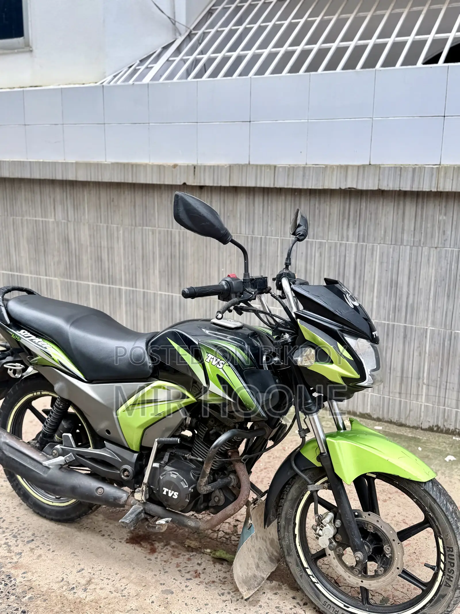 TVS Stryker 125 2019 Green
