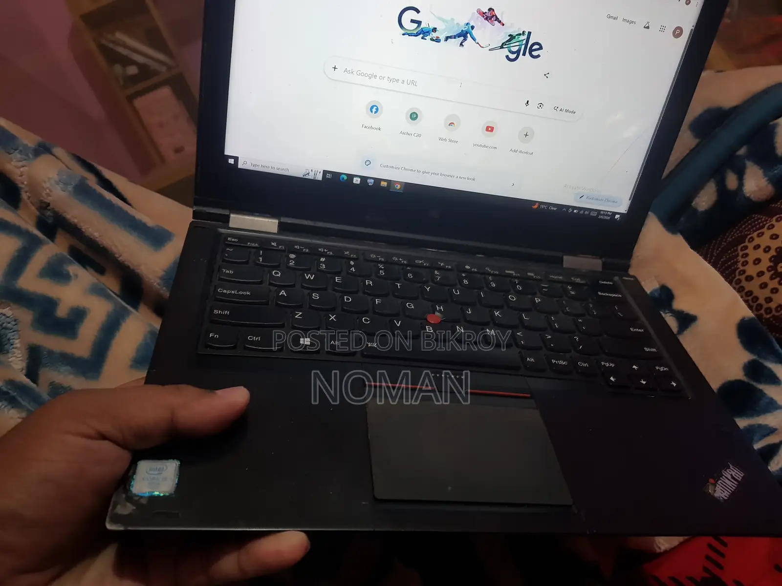 Laptop Lenovo Yoga 260 8GB Intel Core I5 SSD 256GB