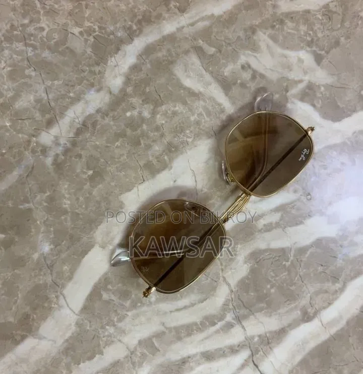 Ray-Ban Gold Frame Sunglasses for Men