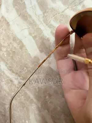 Ray-Ban Gold Frame Sunglasses for Men