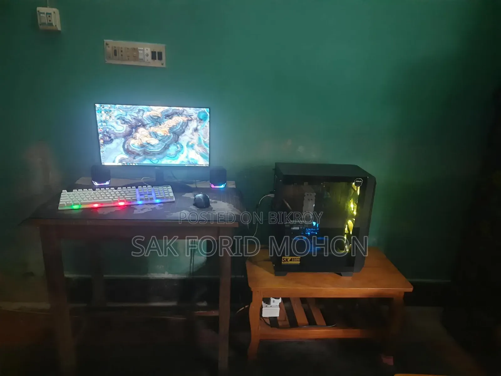 Desktop Computer MSI Model 16GB AMD Ryzen 7 SSD 1T