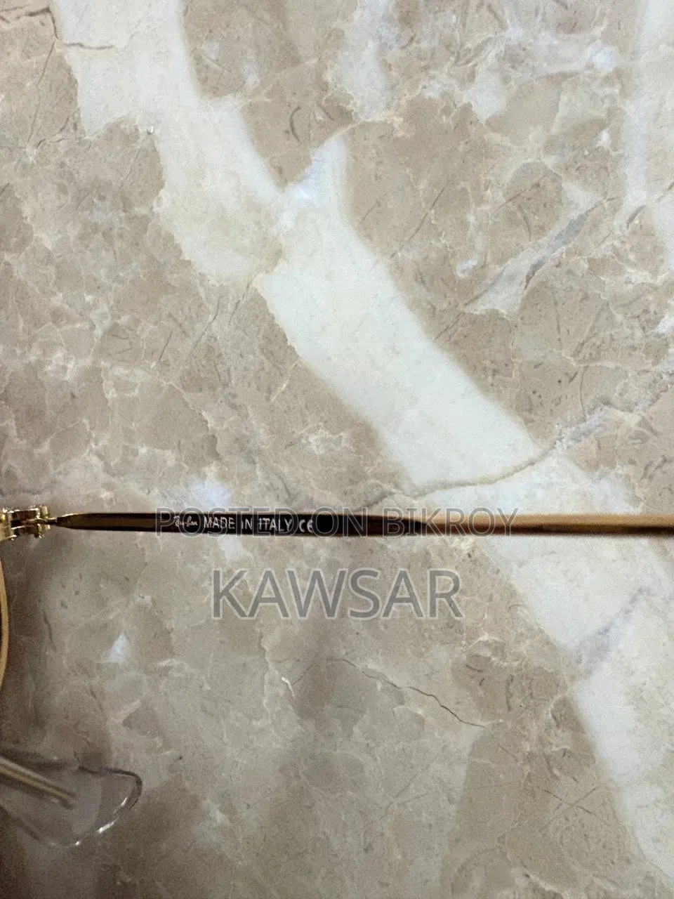 Ray-Ban Gold Frame Sunglasses for Men